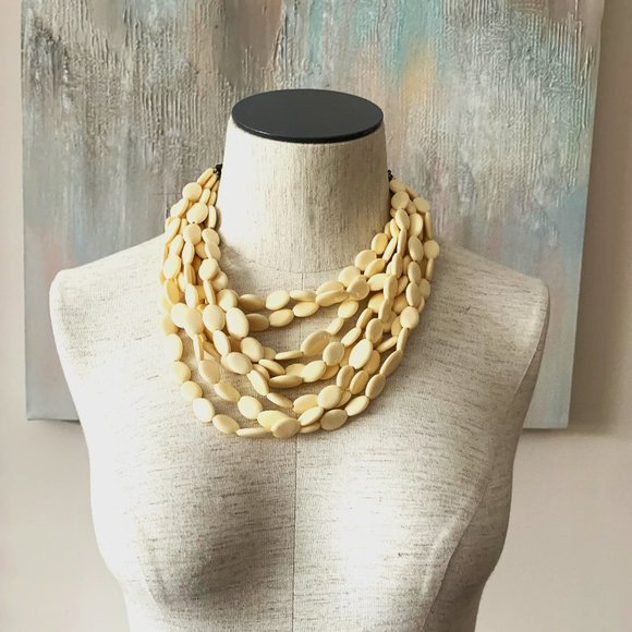 Layered Beaded Necklace - Picture 2 of 5